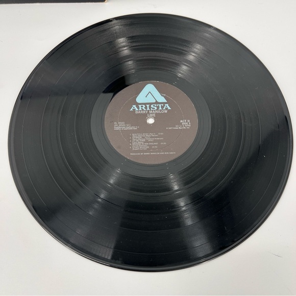 No Skips! Barry Manilow Live 2 LP Record Vinyl Arista Records 1977 Awesome! - Picture 6 of 9